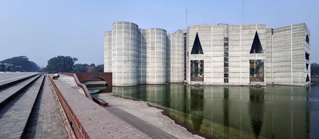 Bangladesh's National Parliament House by Louis Kahn