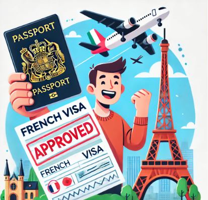 Nhận kết quả visa du lịch Pháp sau khi hoàn thành quá trình phỏng vấn.