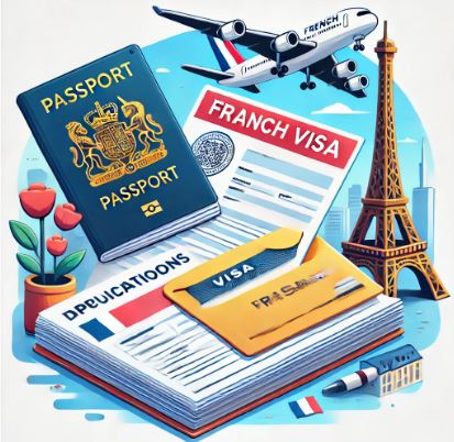 Nộp hồ sơ xin visa du lịch Pháp tại trung tâm tiếp nhận hoặc Lãnh sự quán